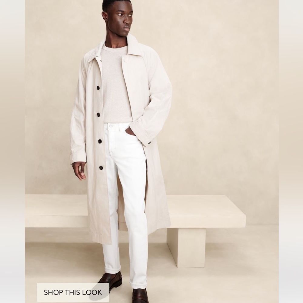 Banana Republic men’s white jeans size 32